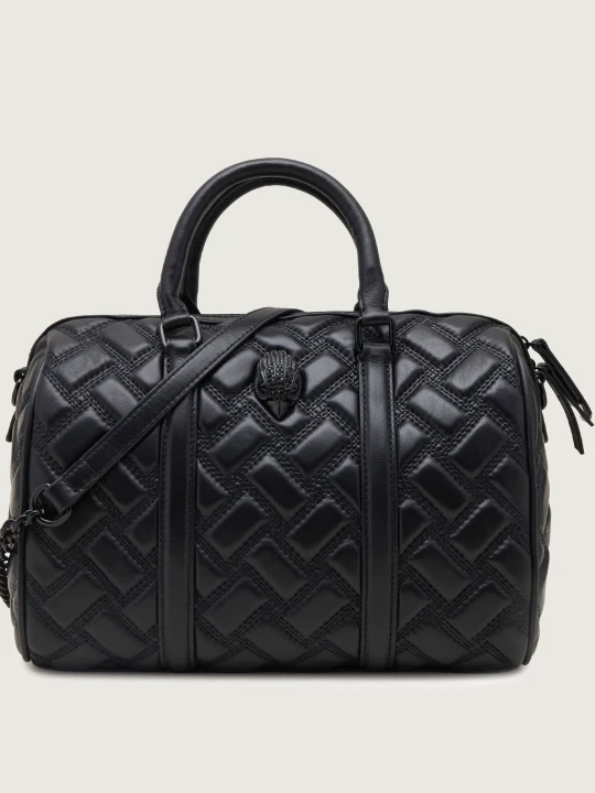 Zdjęcie produktu Kurt Geiger Skórzany kuferek 690-KENSINGTON BOSTON czarny