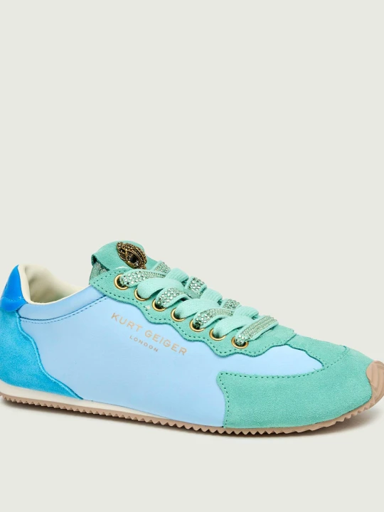 Zdjęcie produktu Kurt Geiger Sneakersy ISLINGTON | zamsz niebieski