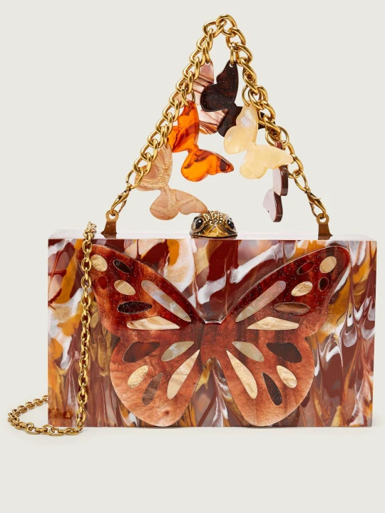 Zdjęcie produktu Kurt Geiger Torebka na ramię BUTTERFLY brązowy