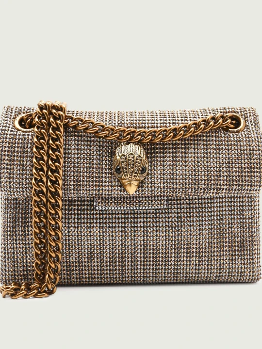 Zdjęcie produktu Kurt Geiger Torebka na ramię Fabric Mini Kensington beżowy