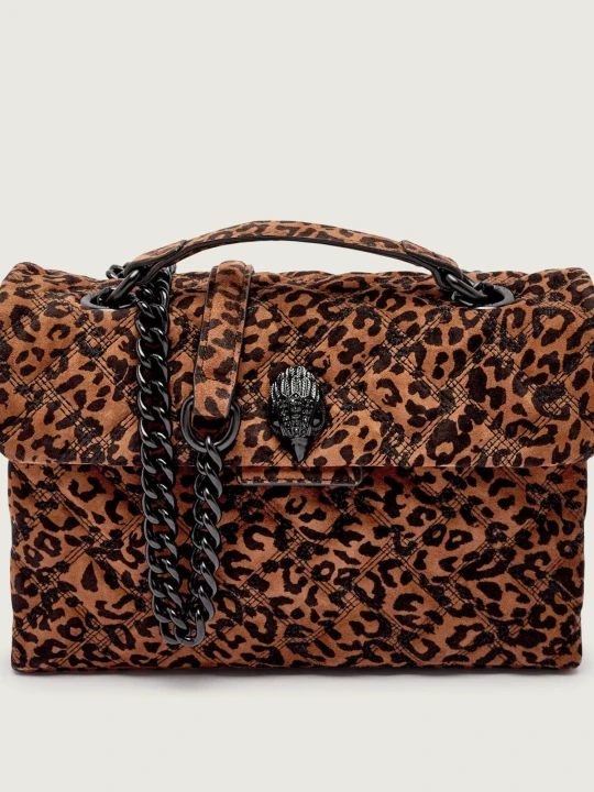 Zdjęcie produktu Kurt Geiger Torebka na ramię KENSINGTON | zamsz brązowy
