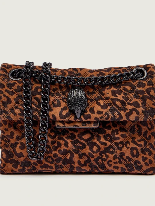 Zdjęcie produktu Kurt Geiger Torebka na ramię MINI KENSINGTON | zamsz brązowy