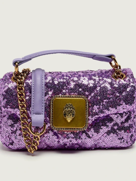 Zdjęcie produktu Kurt Geiger Torebka na ramię MINI PIMLICO fioletowy