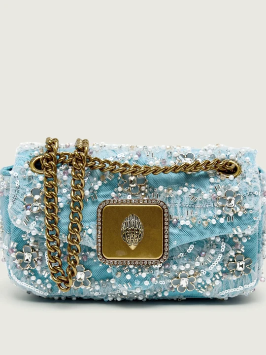 Zdjęcie produktu Kurt Geiger Torebka na ramię MINI PIMLICO błękitny