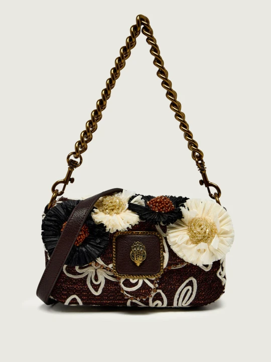 Zdjęcie produktu Kurt Geiger Torebka na ramię MINI PIMLICO FLOWER brązowy