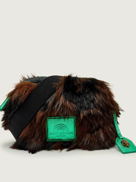 Zdjęcie produktu Kurt Geiger Torebka na ramię SOUTHBANK | shearling brązowy