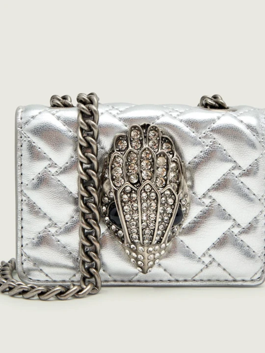 Zdjęcie produktu Kurt Geiger Torebka wieczorowa 690-MICRO KENSINGTON EAGLE srebrny