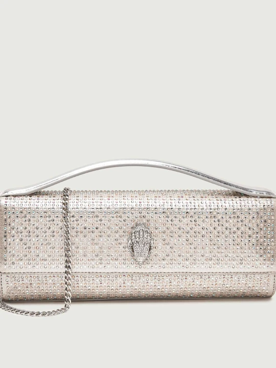 Zdjęcie produktu Kurt Geiger Torebka wieczorowa BOND srebrny
