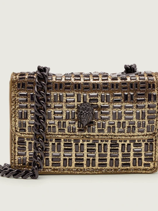 Zdjęcie produktu Kurt Geiger Torebka wieczorowa MICRO KENSINGTON złoty