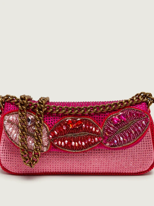 Zdjęcie produktu Kurt Geiger Torebka wieczorowa Pickle Shoulder Kiss różowy