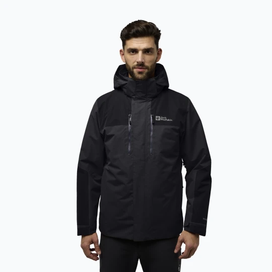 Zdjęcie produktu Kurtka 3w1 męska Jack Wolfskin Jasper 3In1 phantom Szary