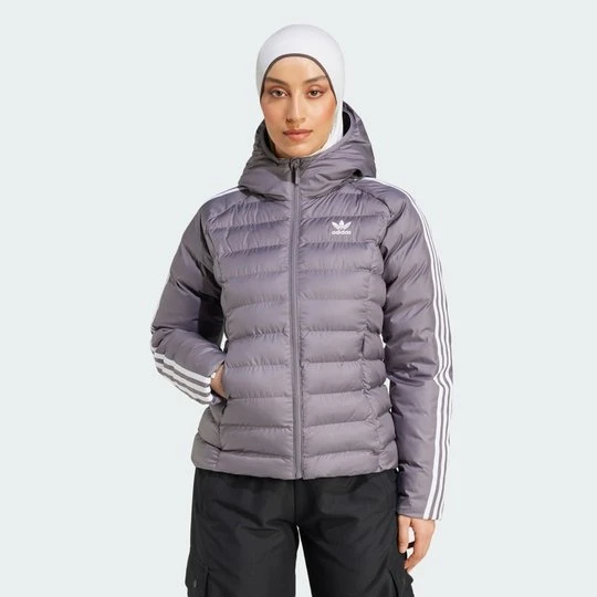 Zdjęcie produktu Kurtka Adicolor Slim Adidas Trace Grey