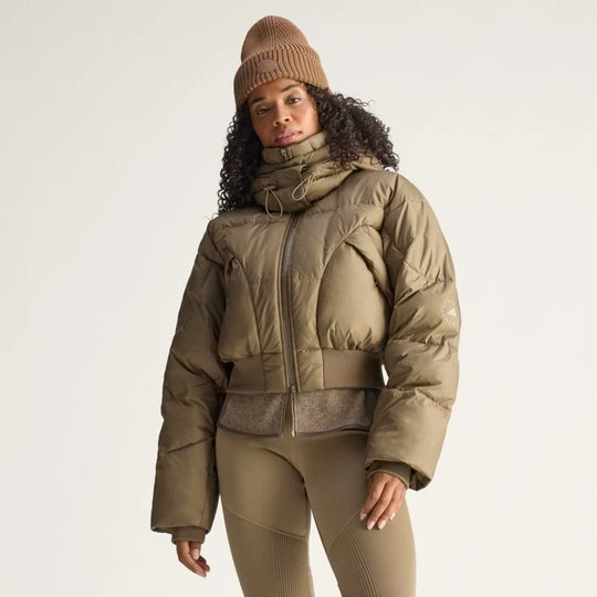 Zdjęcie produktu Kurtka adidas by Stella McCartney Cropped Padded Winter Brown Moss