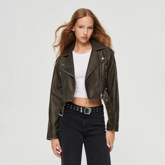 Zdjęcie produktu Kurtka biker oversize vintage House