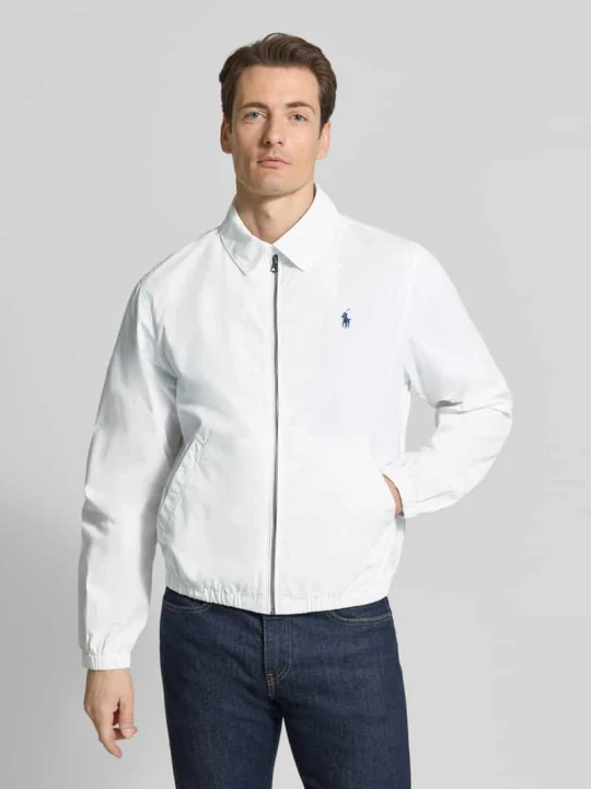 Zdjęcie produktu Kurtka blouson z czystej bawełny w kroju regular fit Polo Ralph Lauren Złamany biały