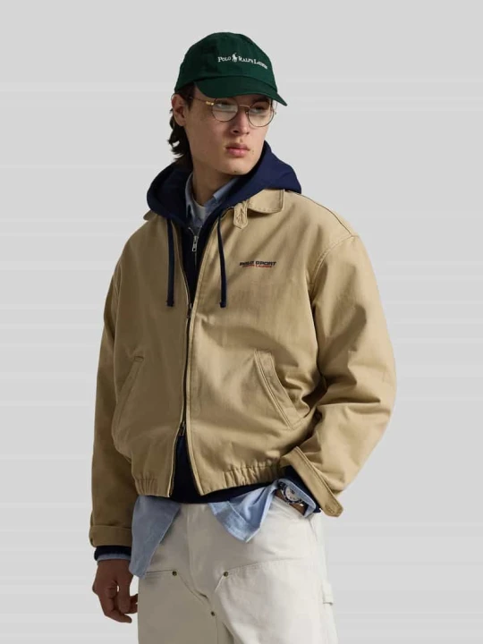 Zdjęcie produktu Kurtka blouson z czystej bawełny w kroju regular fit Polo Ralph Lauren Khaki