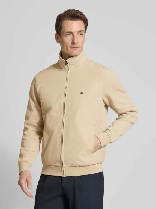 Zdjęcie produktu Kurtka blouson z mieszanki bawełny, krój regular fit Tommy Hilfiger Beżowy