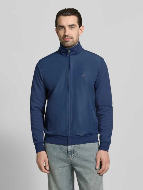 Zdjęcie produktu Kurtka blouson z mieszanki bawełny, krój regular fit Tommy Hilfiger Granatowy