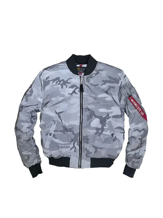 Zdjęcie produktu Kurtka Bomber Alpha Industries czarny melanż