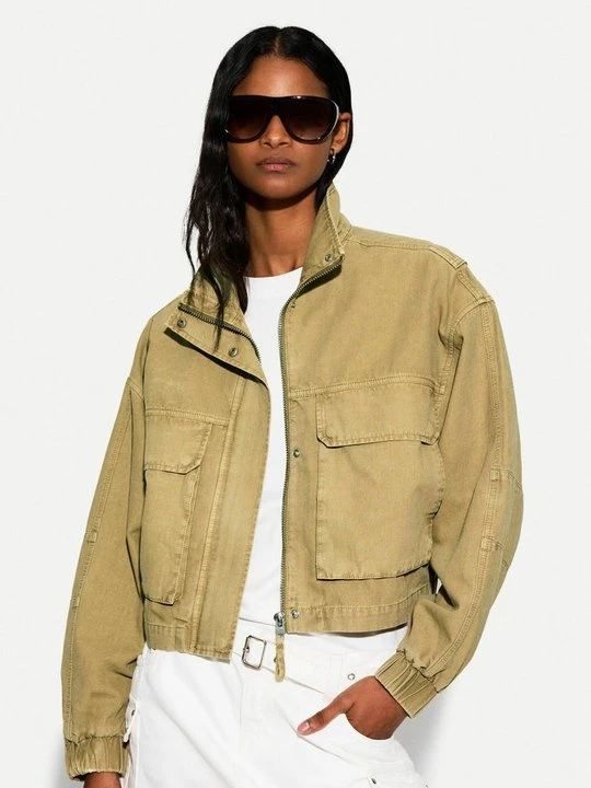 Zdjęcie produktu Kurtka Bomber Bershka khaki