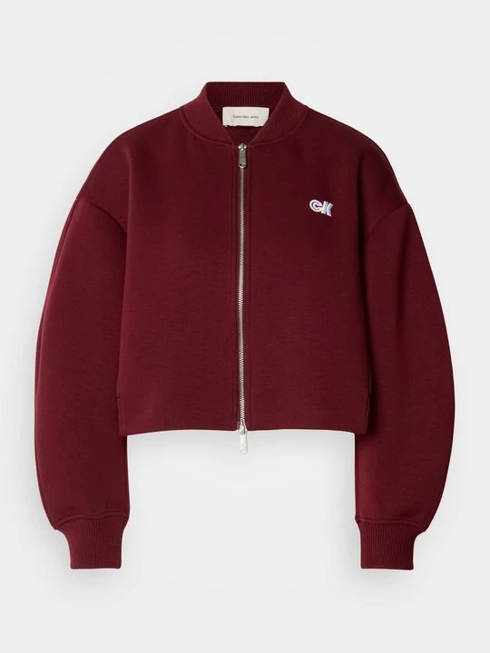 Zdjęcie produktu Kurtka Bomber Calvin Klein Jeans bordowy