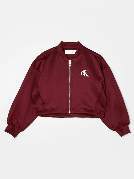 Zdjęcie produktu Kurtka Bomber Calvin Klein Jeans jagodowy
