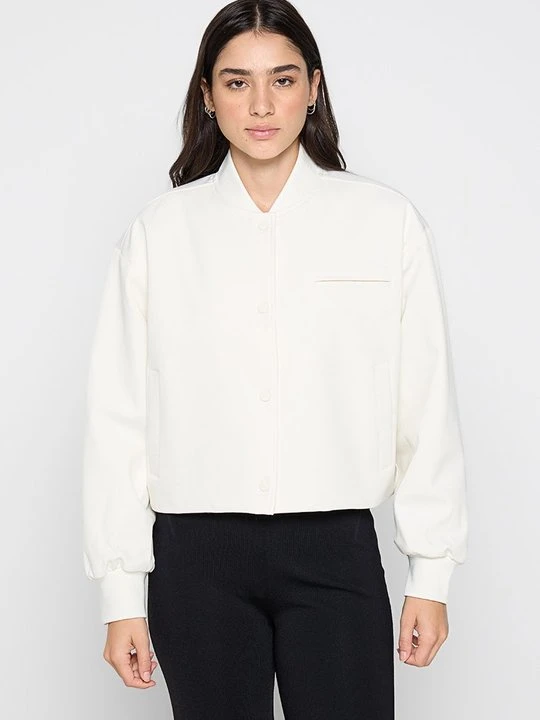 Zdjęcie produktu Kurtka Bomber Calvin Klein Jeans mleczny