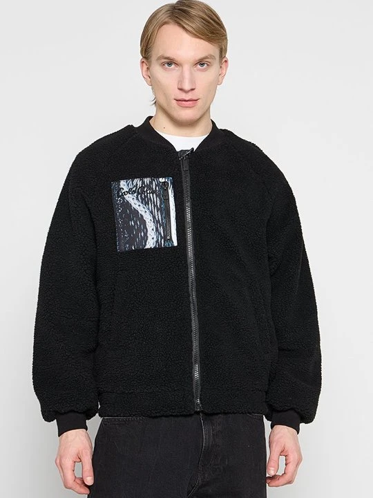 Zdjęcie produktu Kurtka Bomber Carlo Colucci czarny