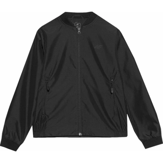 Zdjęcie produktu Kurtka bomber chłopięca 4FJWSS24TJACM130 4F Czarny