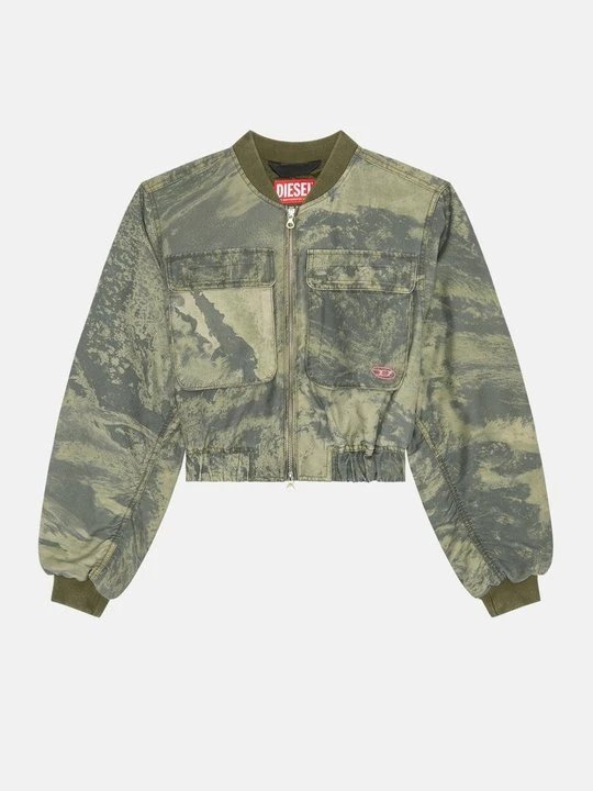Zdjęcie produktu Kurtka Bomber Diesel zielony
