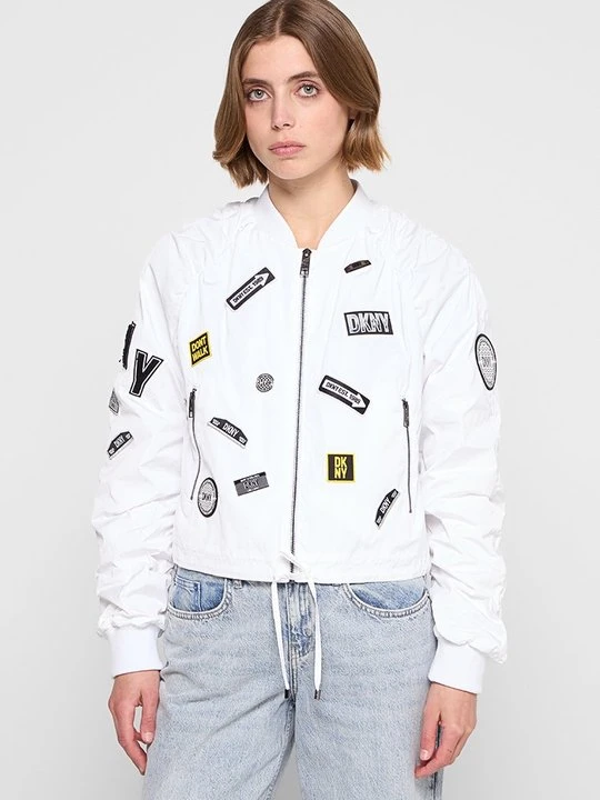 Zdjęcie produktu Kurtka Bomber DKNY biały