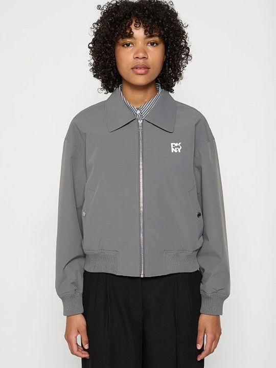 Zdjęcie produktu Kurtka Bomber DKNY ciemnoszary