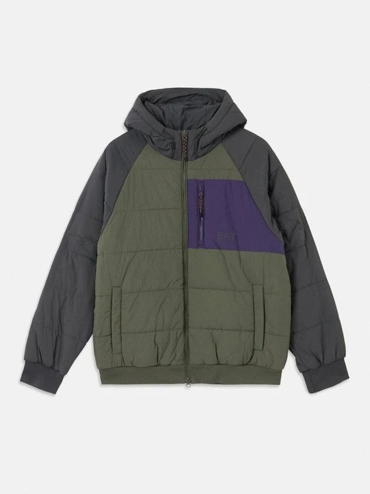 Zdjęcie produktu Kurtka Bomber EA7 Emporio Armani ciemnoszary