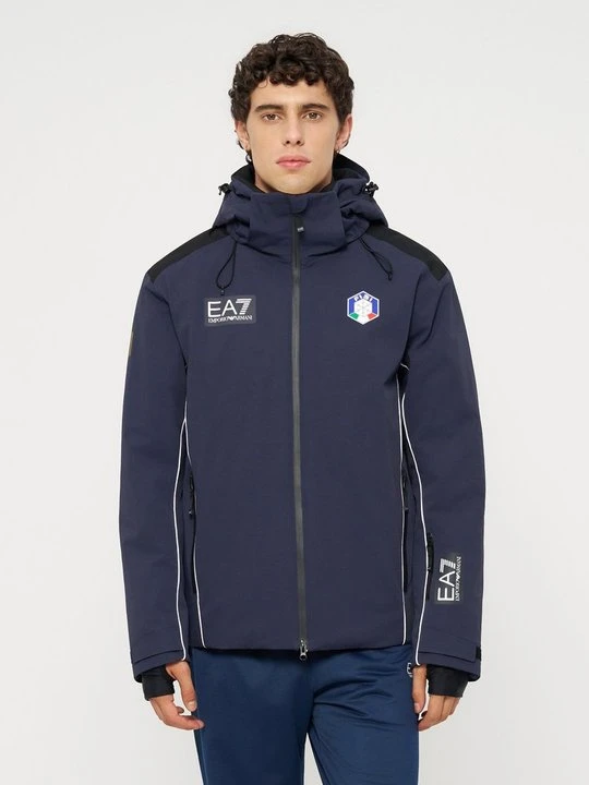 Zdjęcie produktu Kurtka Bomber EA7 Emporio Armani niebieski