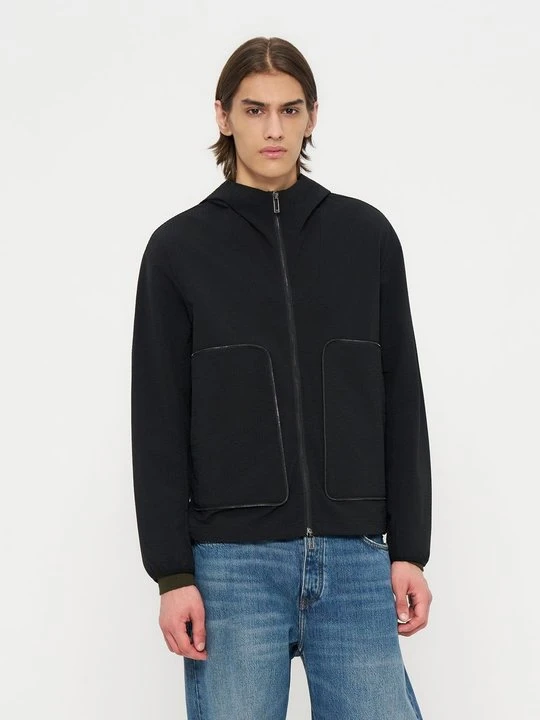Zdjęcie produktu Kurtka Bomber Emporio Armani czarny melanż