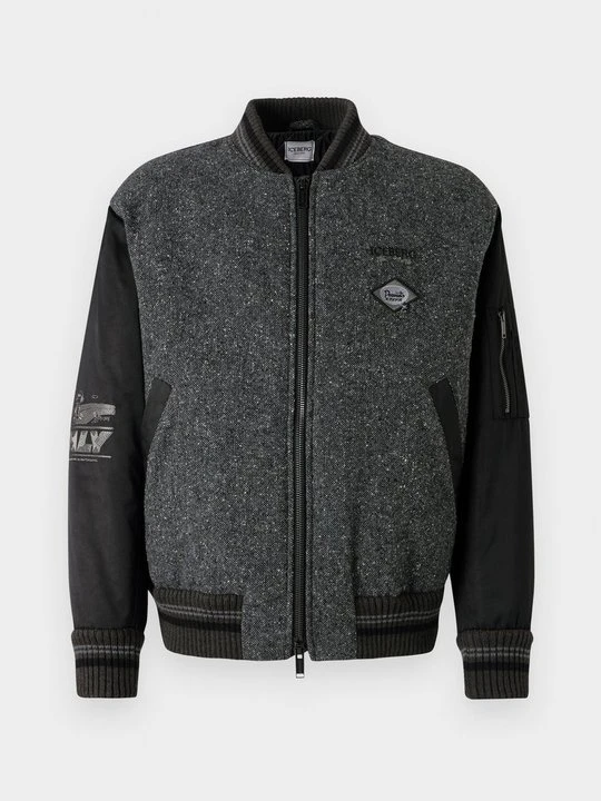 Zdjęcie produktu Kurtka Bomber Iceberg szary