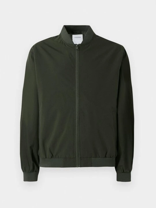 Zdjęcie produktu Kurtka Bomber Jack&Jones ciemnozielony