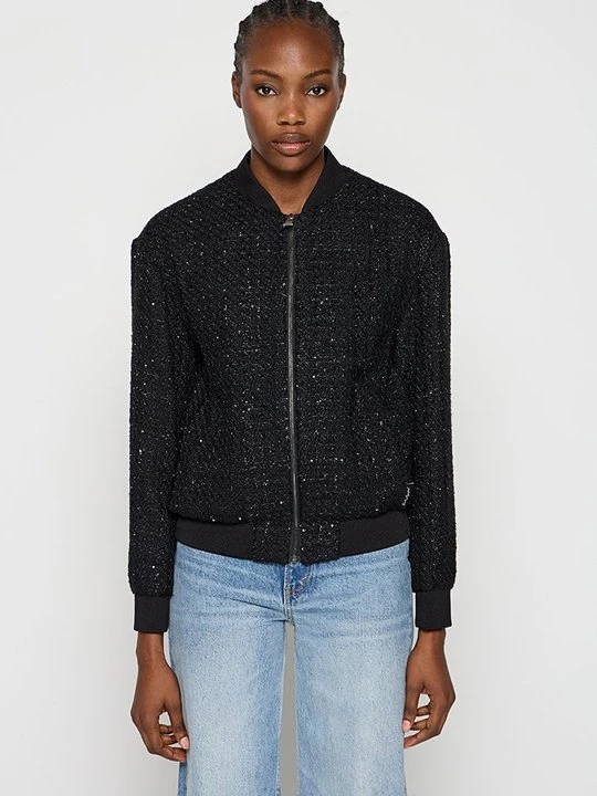 Zdjęcie produktu Kurtka Bomber KARL LAGERFELD czarny