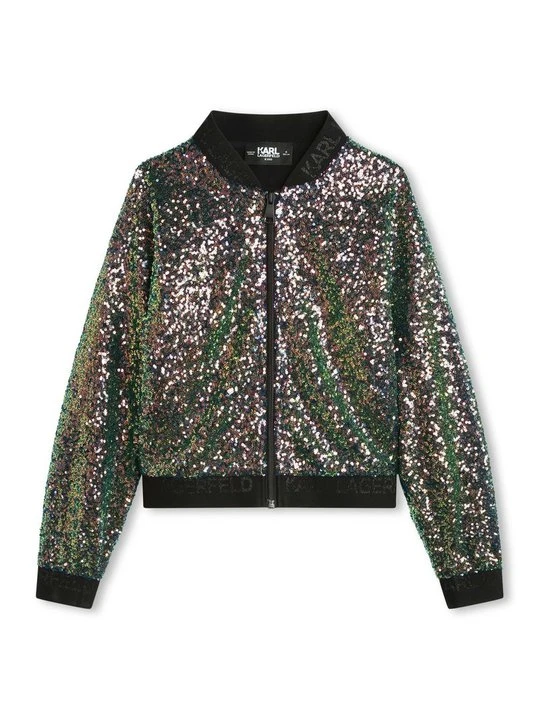Zdjęcie produktu Kurtka Bomber KARL LAGERFELD zielony
