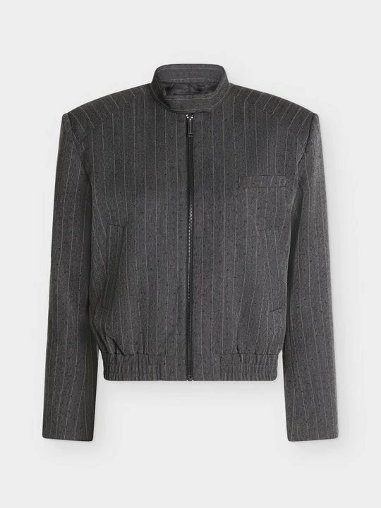 Zdjęcie produktu Kurtka Bomber KARL LAGERFELD szary