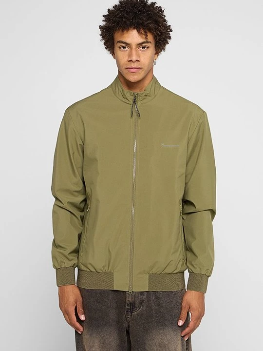 Zdjęcie produktu Kurtka Bomber KnowledgeCotton Apparel oliwkowy