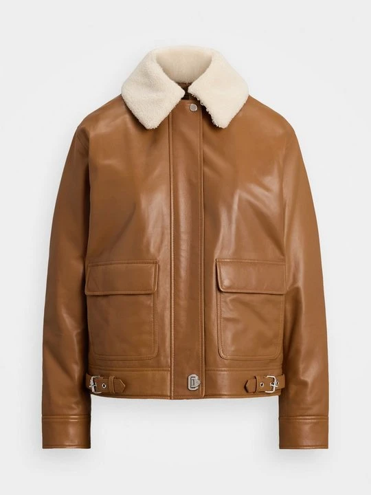 Zdjęcie produktu Kurtka Bomber Lauren Ralph Lauren brązowy