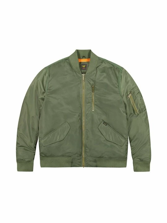 Zdjęcie produktu Kurtka Bomber Lee ciemnozielony