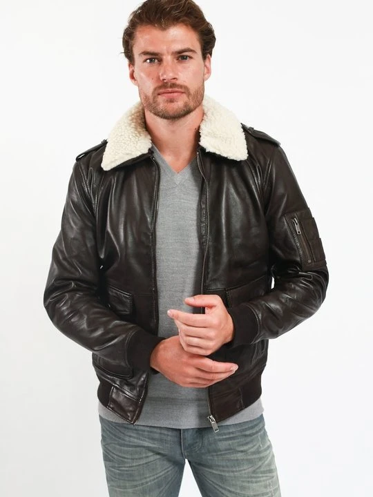 Zdjęcie produktu Kurtka Bomber Lee Cooper brązowy