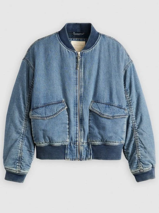 Zdjęcie produktu Kurtka Bomber Levi's niebieski denim