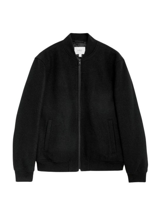 Zdjęcie produktu Kurtka Bomber Marks & Spencer czarny