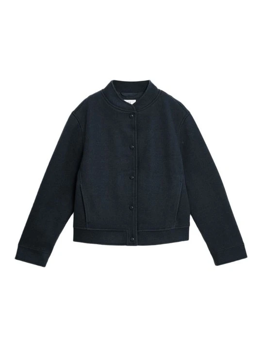 Zdjęcie produktu Kurtka Bomber Marks & Spencer granatowy melanż