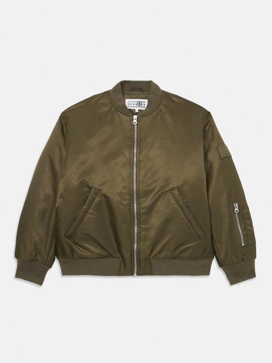 Zdjęcie produktu Kurtka Bomber MM6 Maison Margiela ciemnozielony