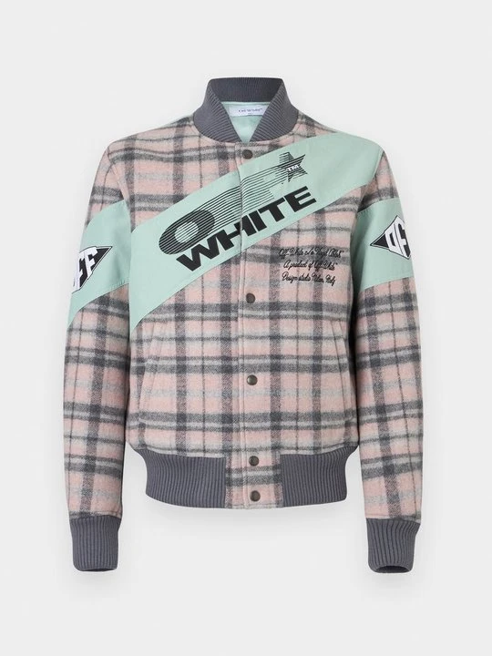 Zdjęcie produktu Kurtka Bomber Off White miętowy