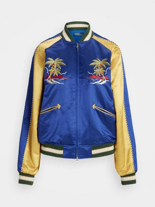 Zdjęcie produktu Kurtka Bomber Polo Ralph Lauren złoty